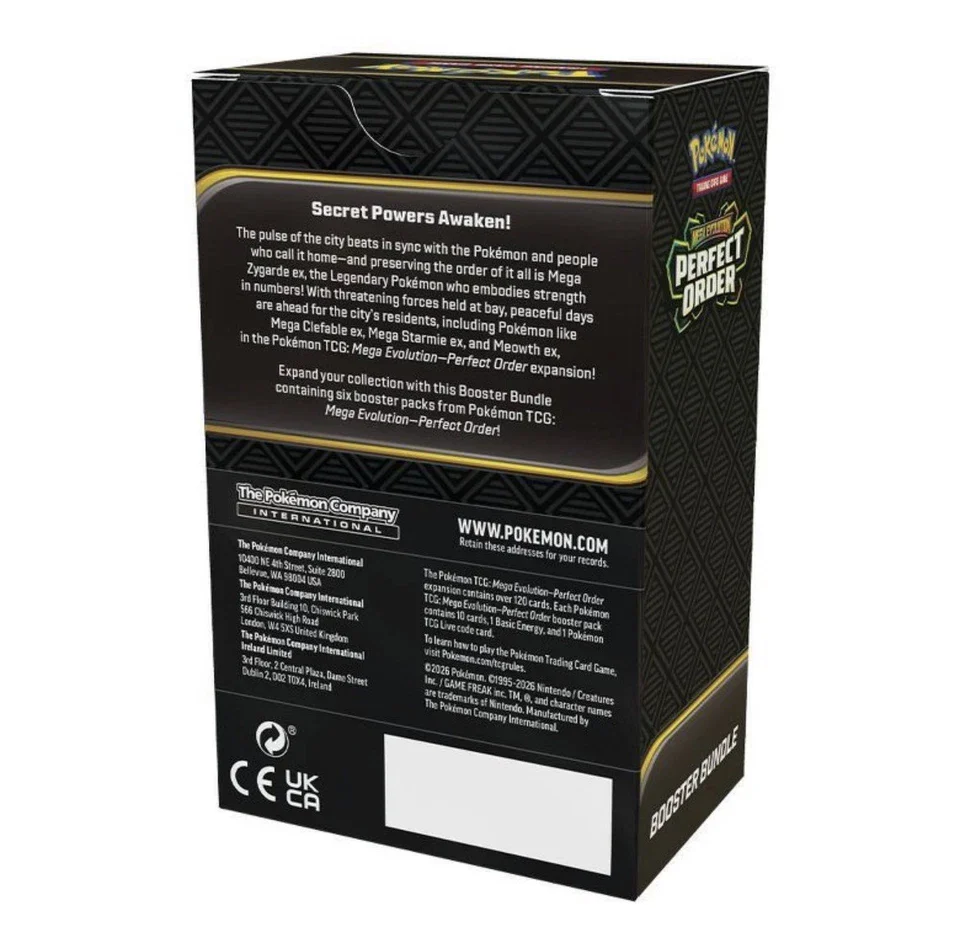 Pokemon TCG : Mega Evolution Perfect Order ME03 Booster Bundle - Image 3