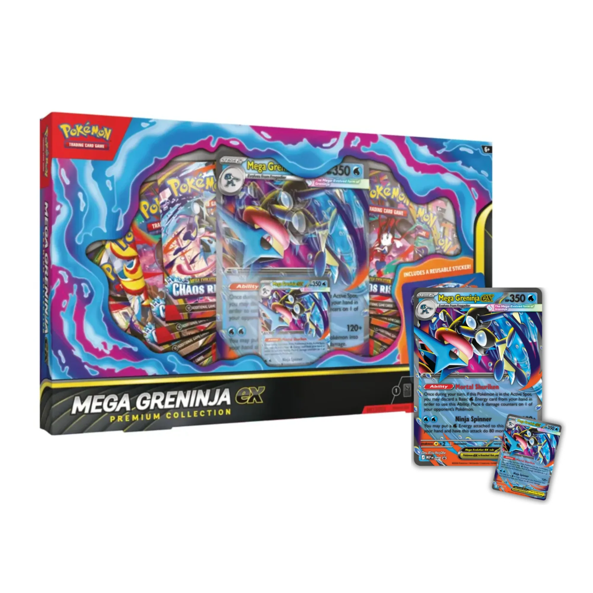 Pokemon TCG: Mega Greninja EX Premium Box