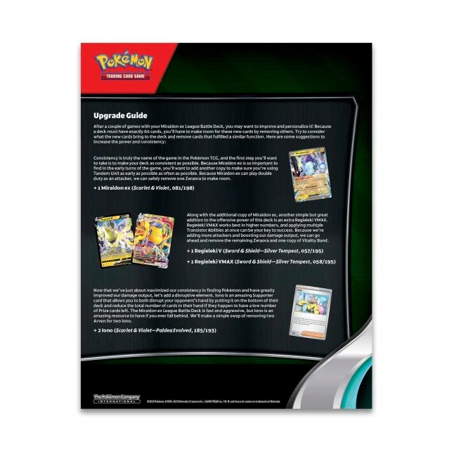 Pokemon TCG: Miraidon EX League Battle Deck - Image 6
