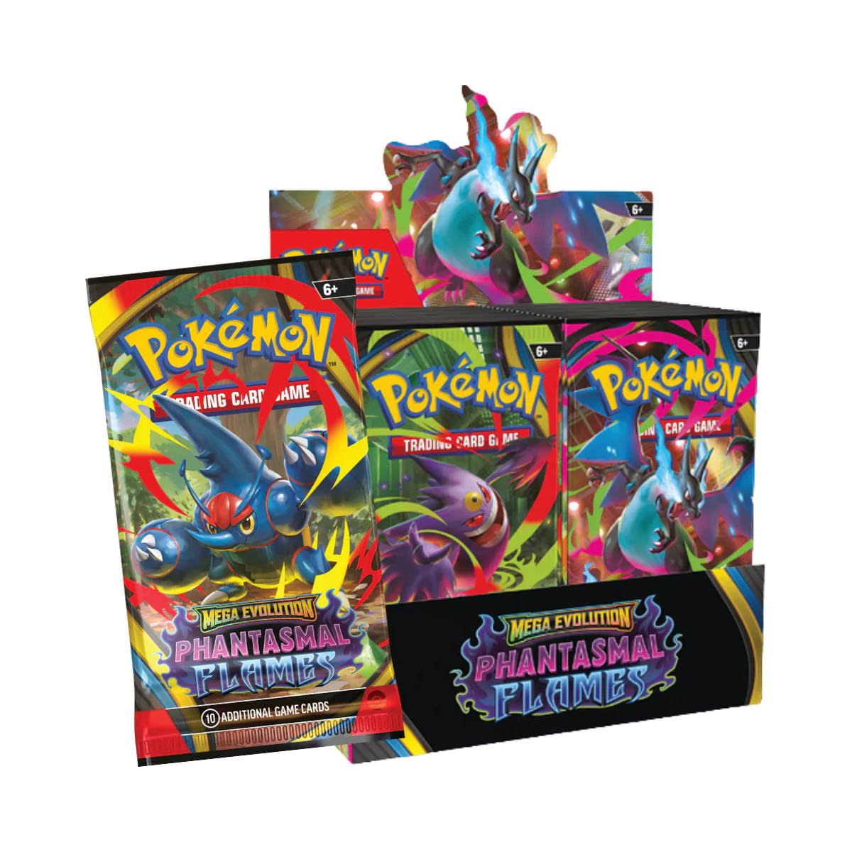 Pokemon TCG: Phantasmal Flame ME02 Booster