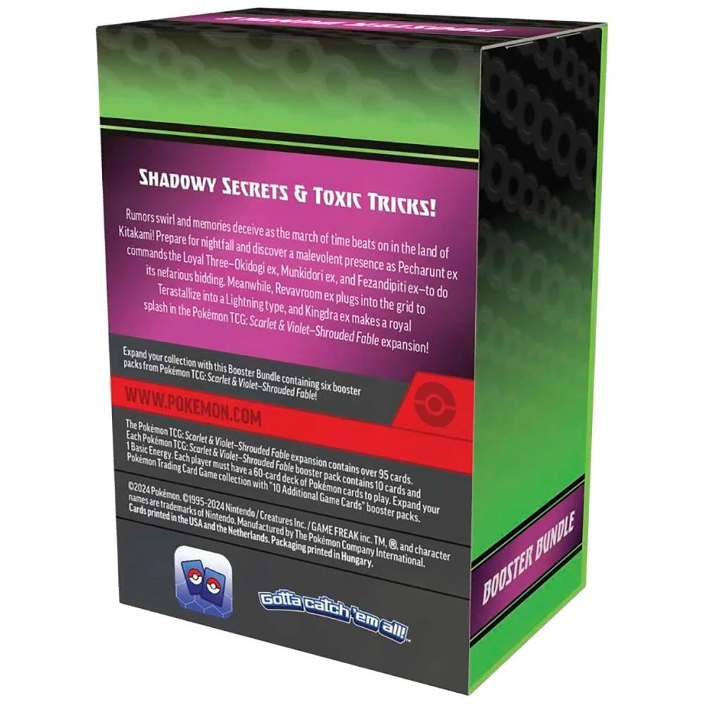 Pokémon TCG: Scarlet & Violet SV6.5 Shrouded Fable Booster Bundle Inner Case (10 pcs) - Image 3