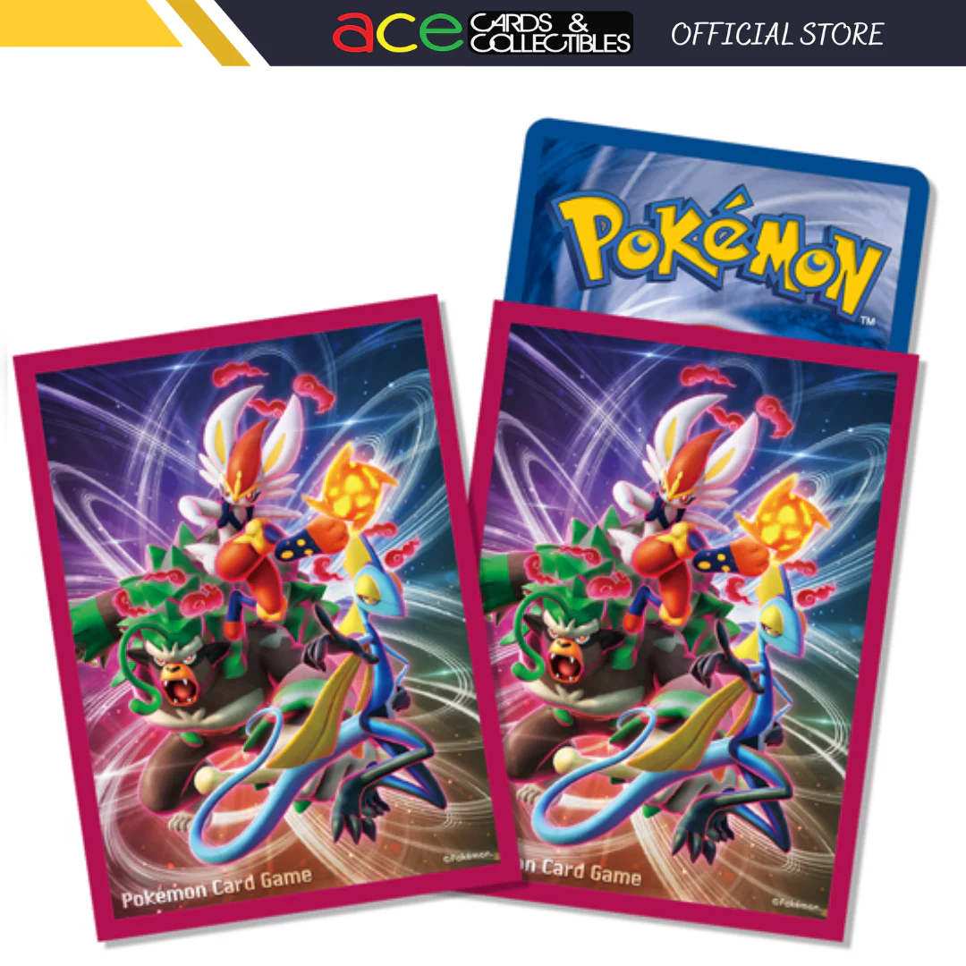 Pokemon TCG Sleeves (Inteleon & Rillaboom & Cinderace)