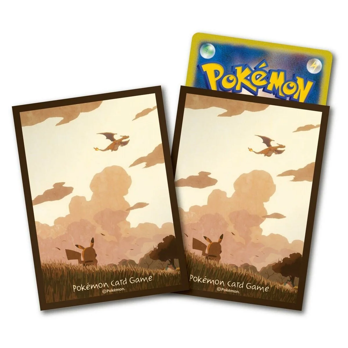 Pokemon TCG Sleeves (Pikachu & Sky)