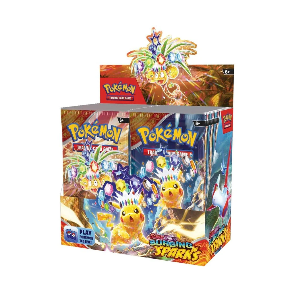 Pokémon TCG: Surging Sparks SV8 Booster Box/Half Booster/Elite Trainer Box/Bundle - Image 2
