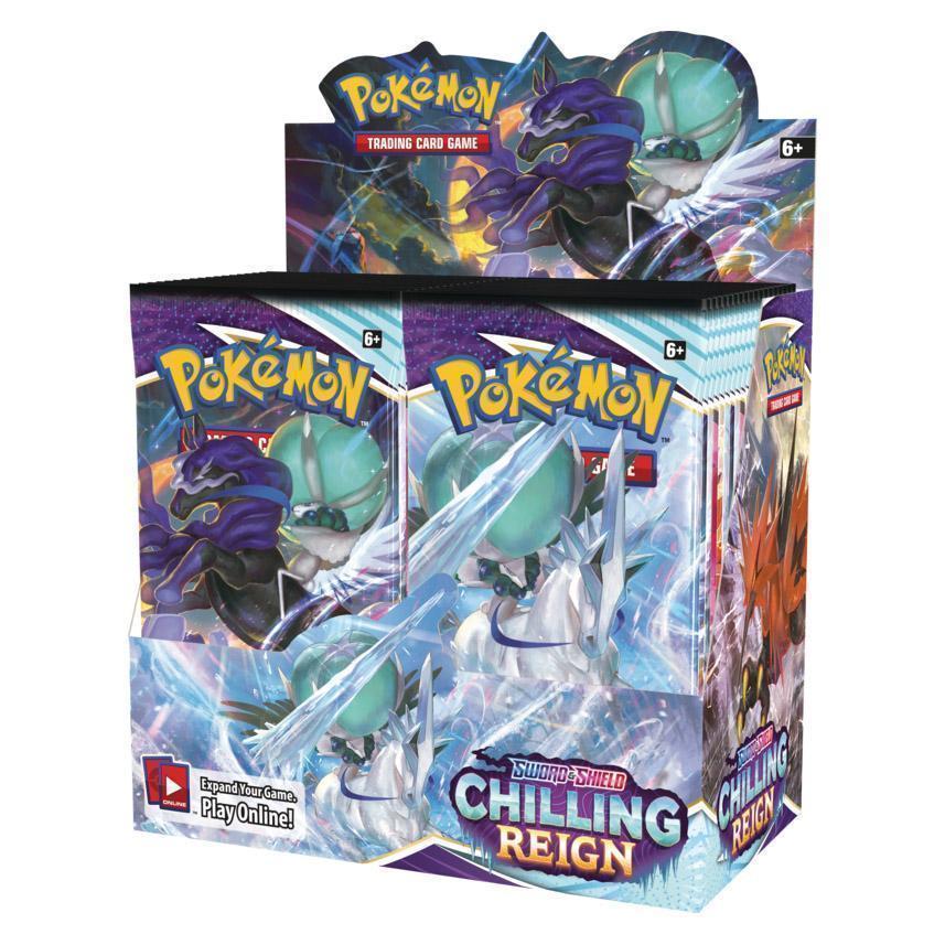 Pokemon TCG:  Sword & Shield - Booster Box - [ SS06 Chilling Reign / SS07 Evolving Skies / SS08 Fusion Strike ] - Image 2