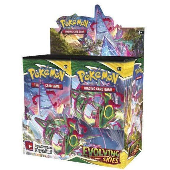 Pokemon TCG:  Sword & Shield - Booster Box - [ SS06 Chilling Reign / SS07 Evolving Skies / SS08 Fusion Strike ] - Image 3