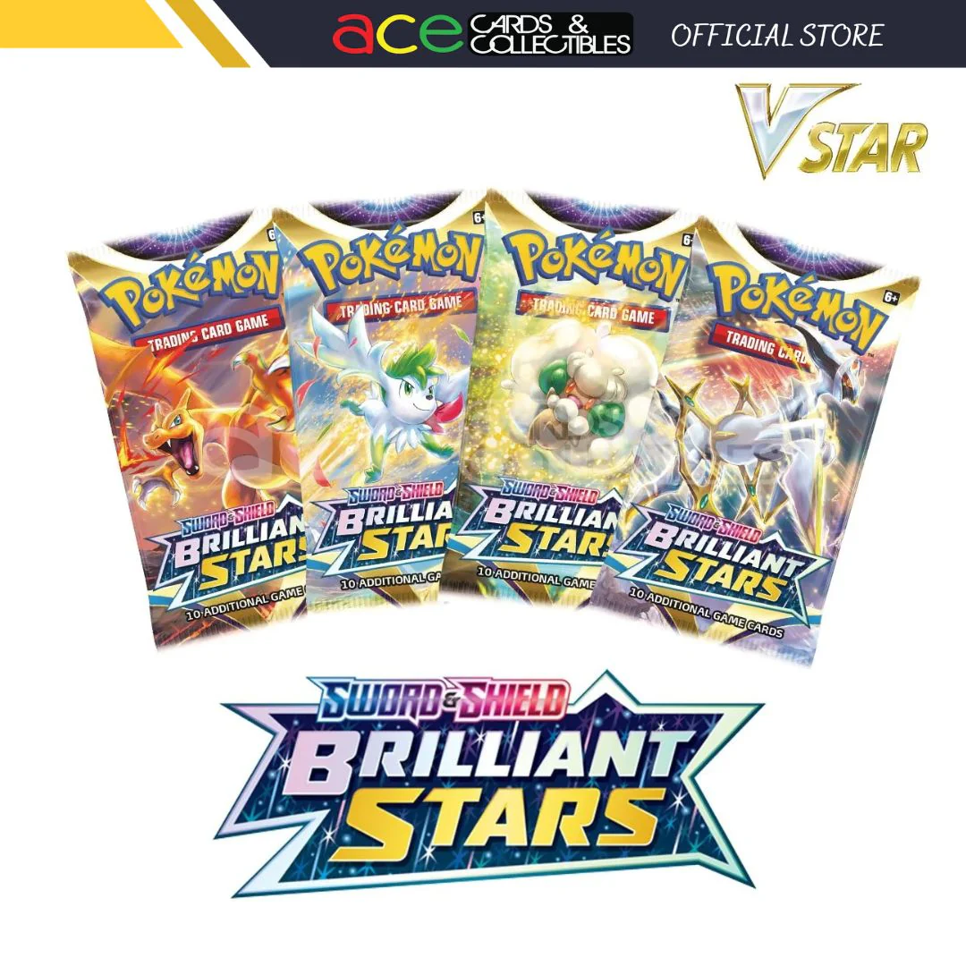 Pokemon TCG: Sword & Shield SS09 Brilliant Stars - Booster Pack
