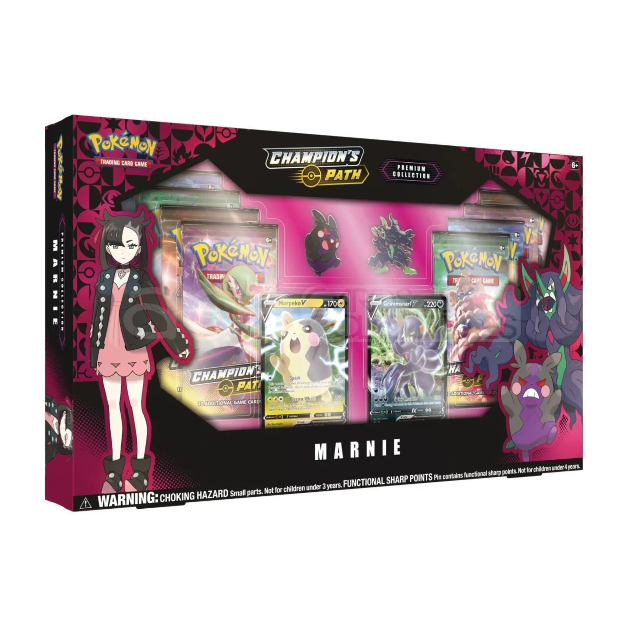 Pokemon TCG: Sword Shield SWSH 3.5 Champion’s Path -Marnie Premium Collection