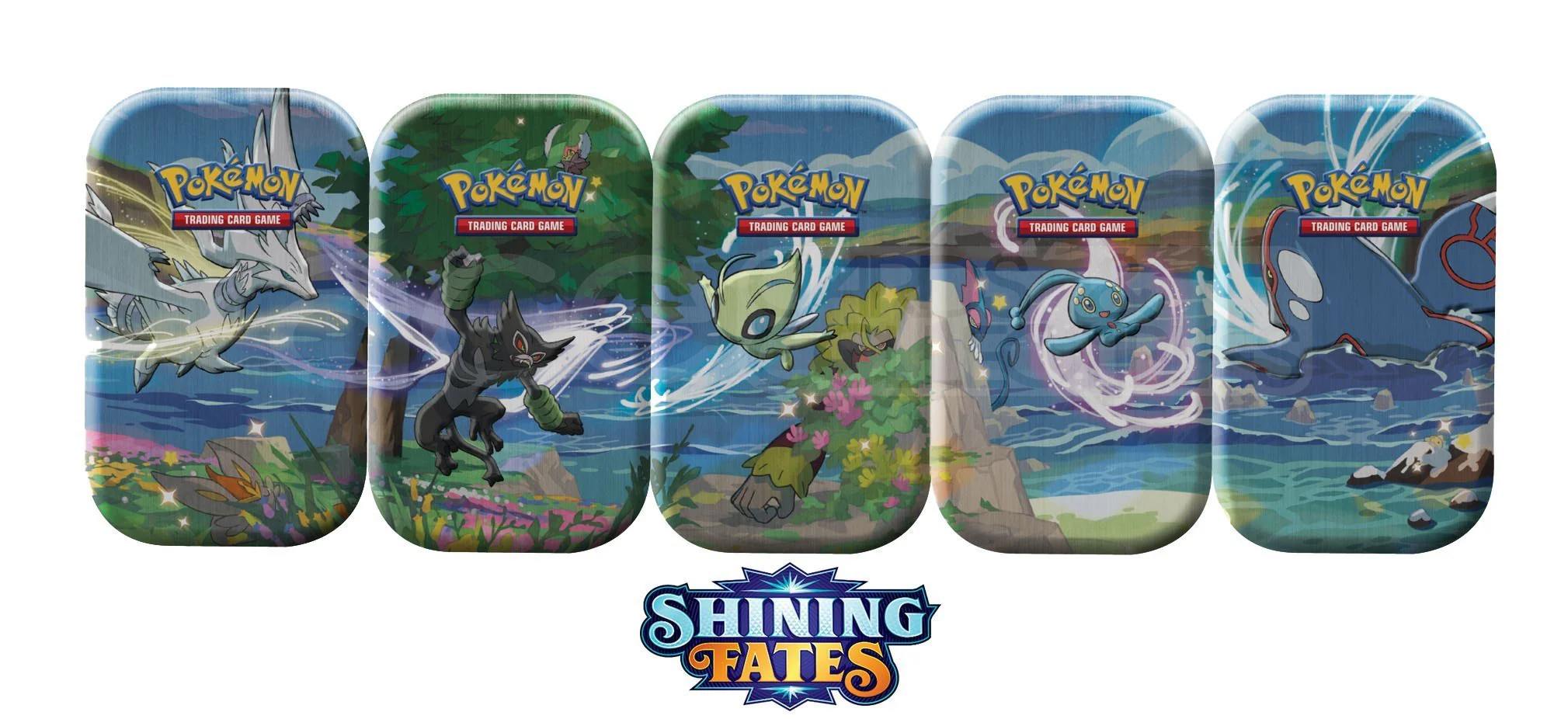 Pokemon TCG: Sword Shield SWSH 4.5 Shining Fates Mini Tin - Image 2