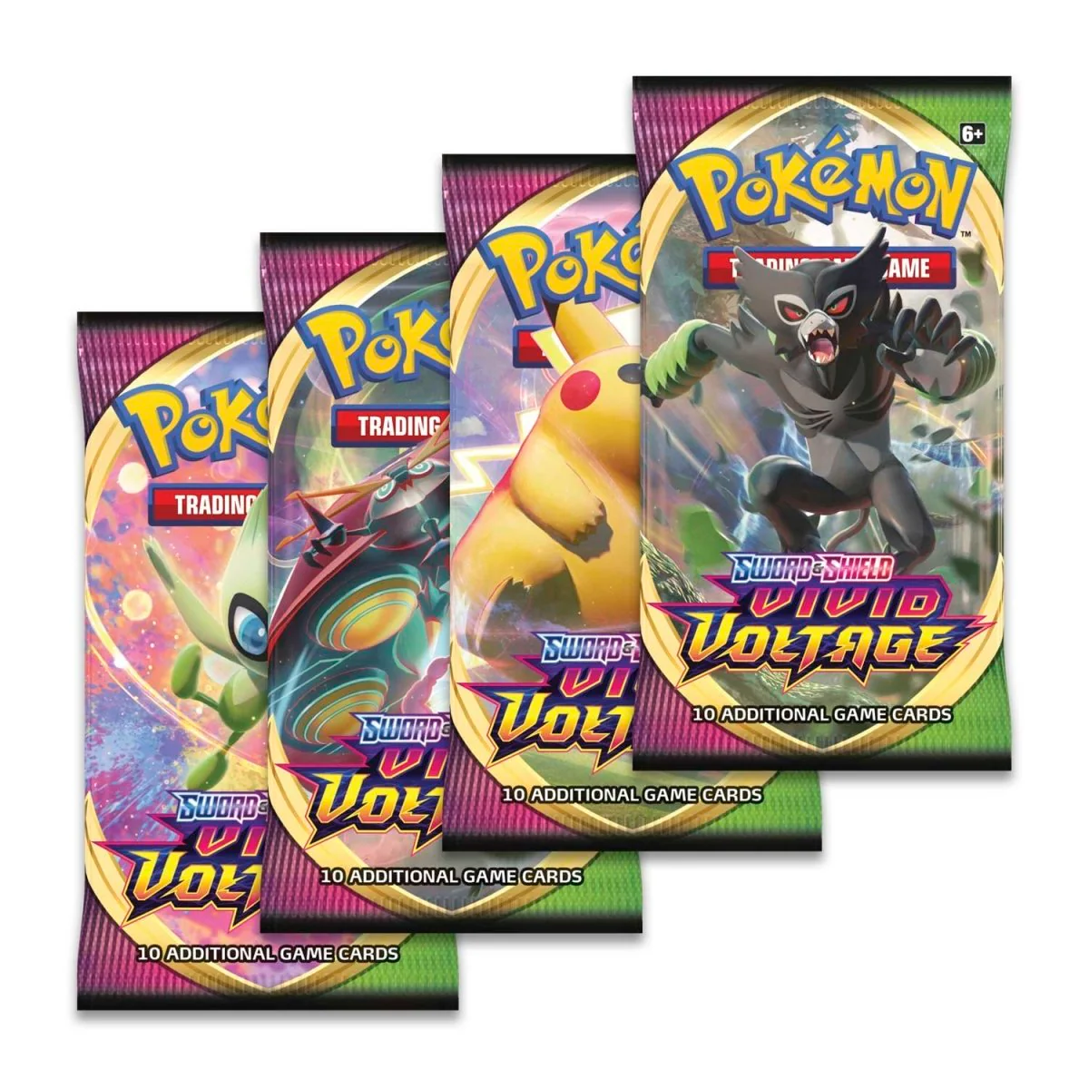 Pokemon TCG: Sword & Shield Vivid Voltage Booster (Includes Acrylic Protector) - Image 3
