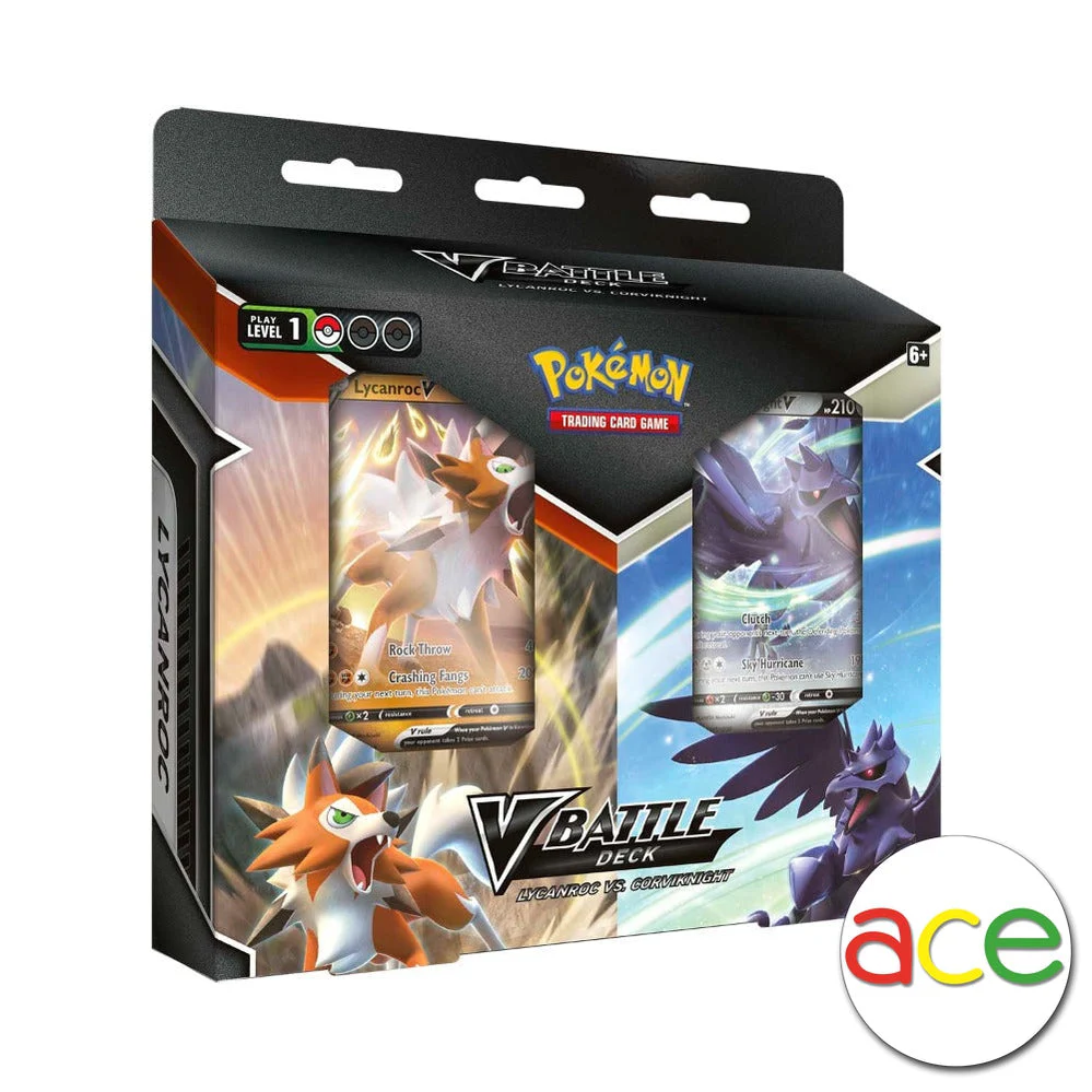 Pokemon TCG: V Battle Deck (Lycanroc vs. Corviknight)