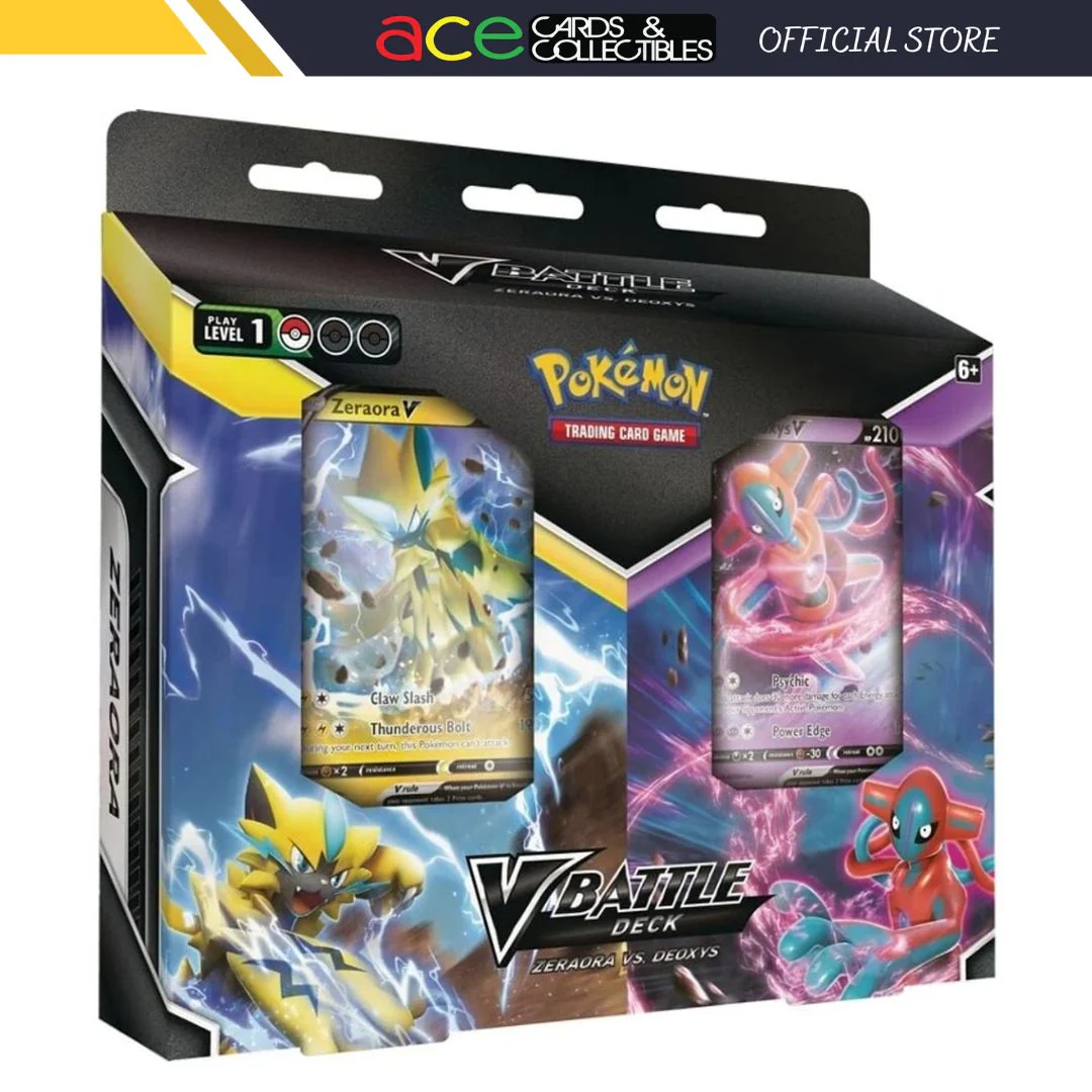 Pokemon TCG: V Battle Decks Zeraora vs Deoxys