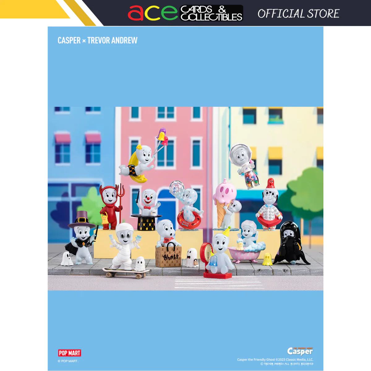 Pop Mart Casper x Trevor Andrew Series