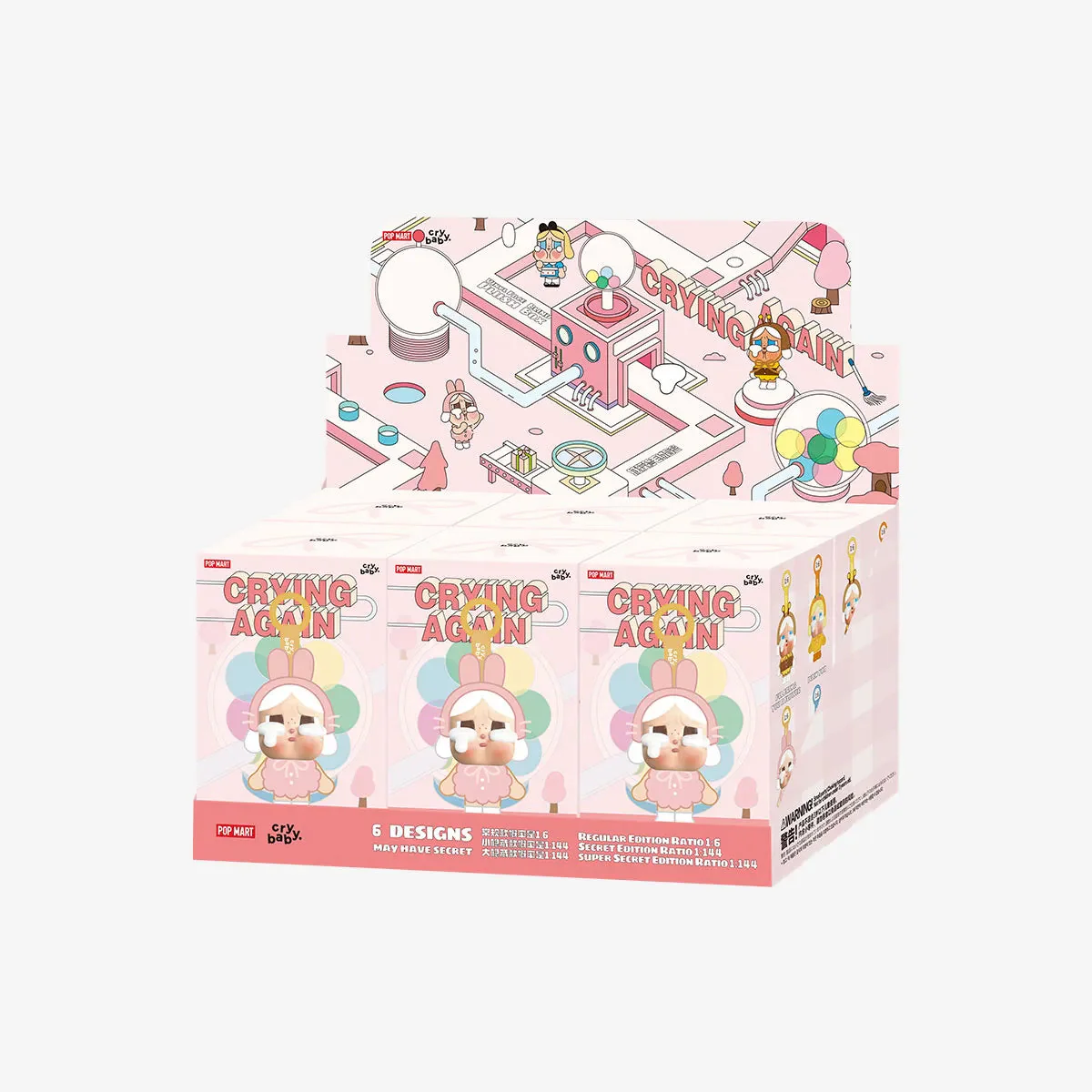 POP MART CRYBABY Vinyl Face Plush "Crying Again" Series - Image 10