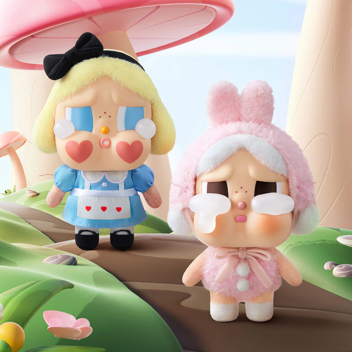POP MART CRYBABY Vinyl Face Plush "Crying Again" Series - Image 4