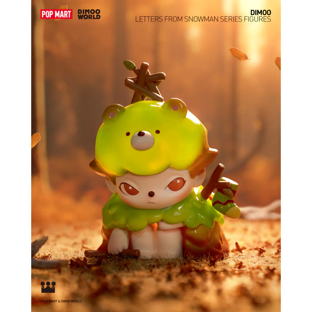 Pop Mart Dimoo Letters From Snowman Series Figures - Image 2