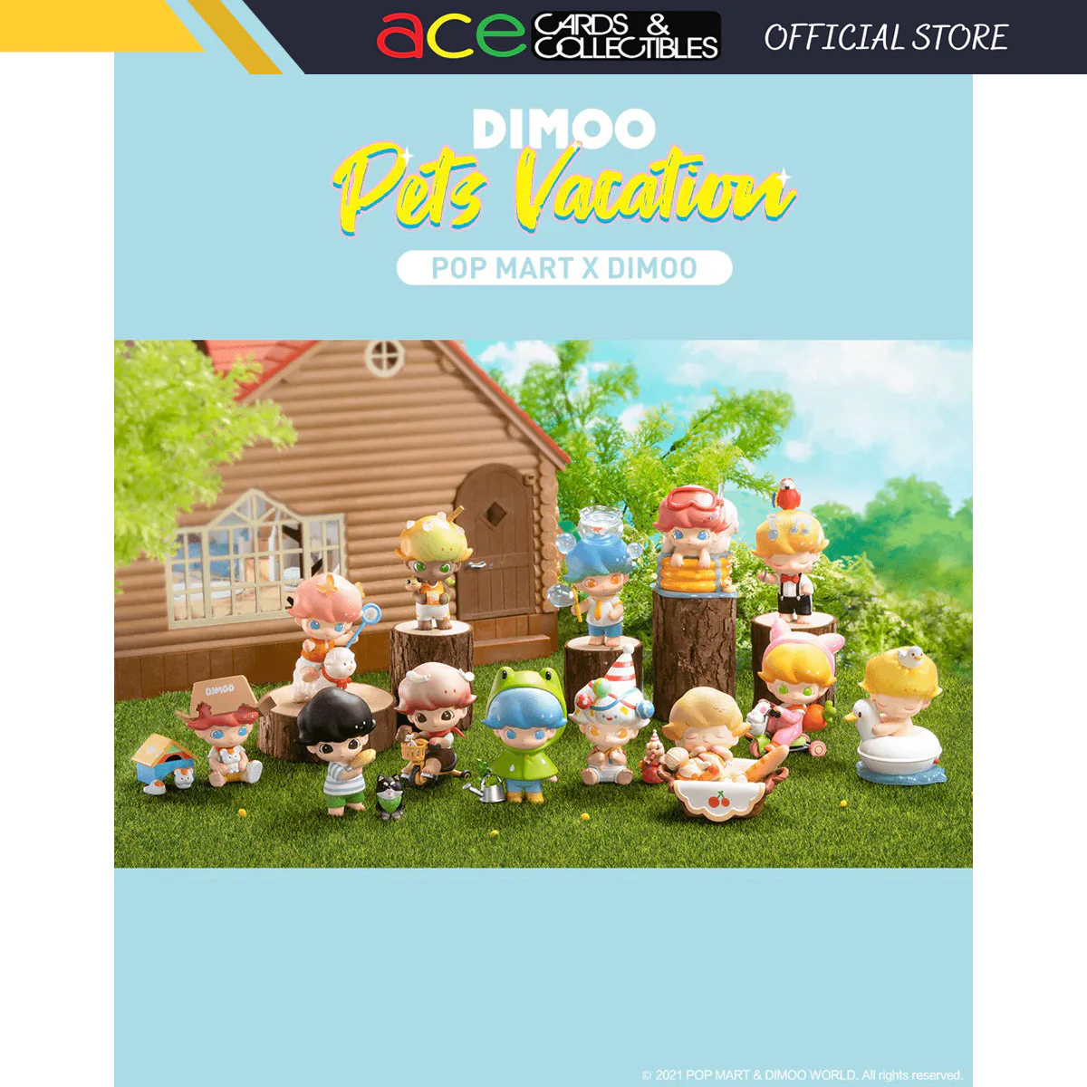 POP MART Dimoo Pets Vacation Series