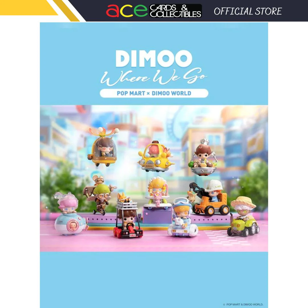 POP MART DIMOO Where We Go Series