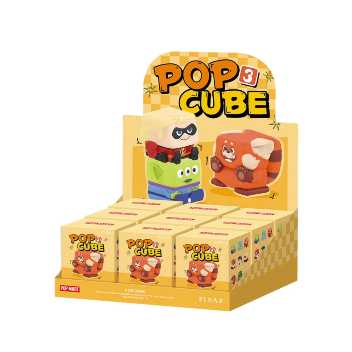POP MART Disney/Pixar POP CUBE-3 Series Figures - Image 7