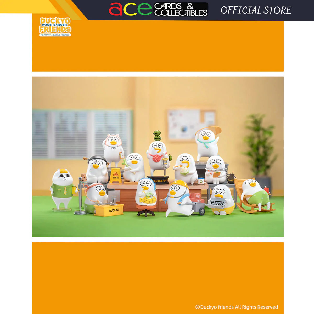 POP MART Duckyo Friends Wage Earner Series