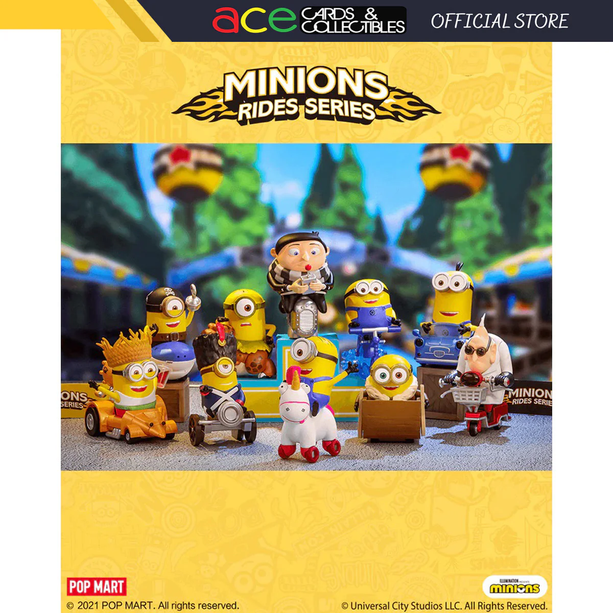 POP MART Minions Rides Series