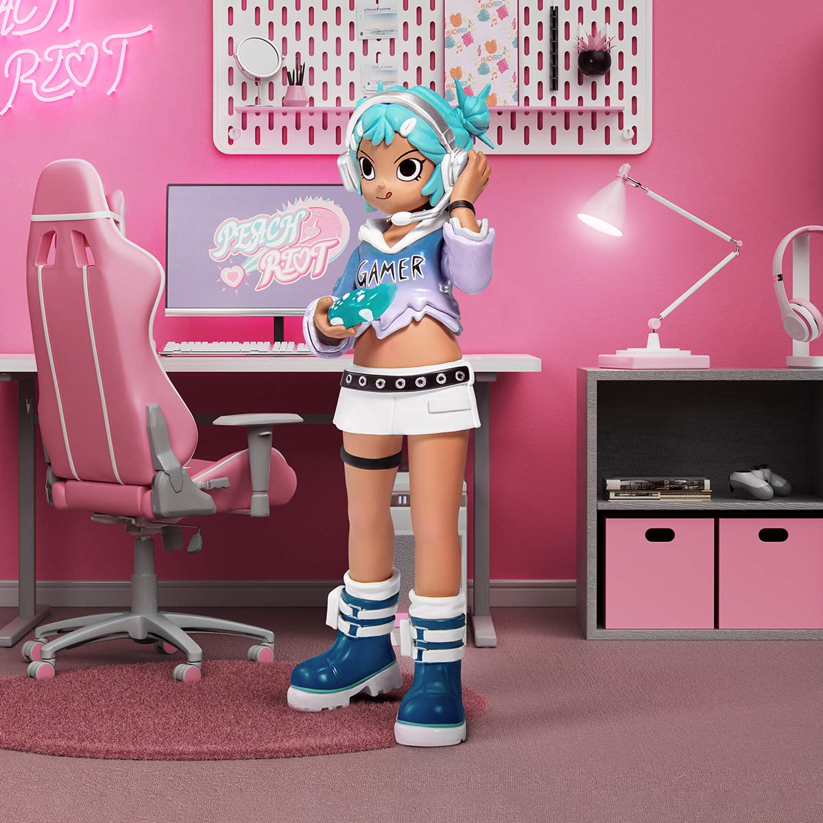 POP MART Peach Riot Rush Hour Series Figures - Image 8