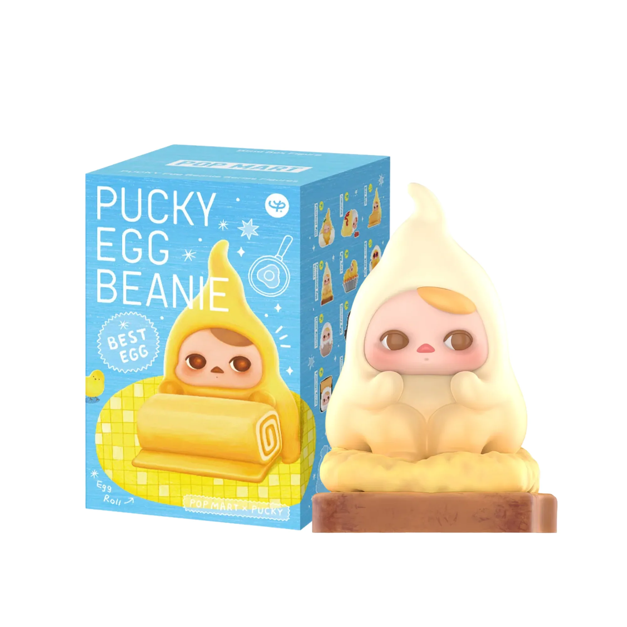 POP MART PUCKY Egg Beanie Series Figures