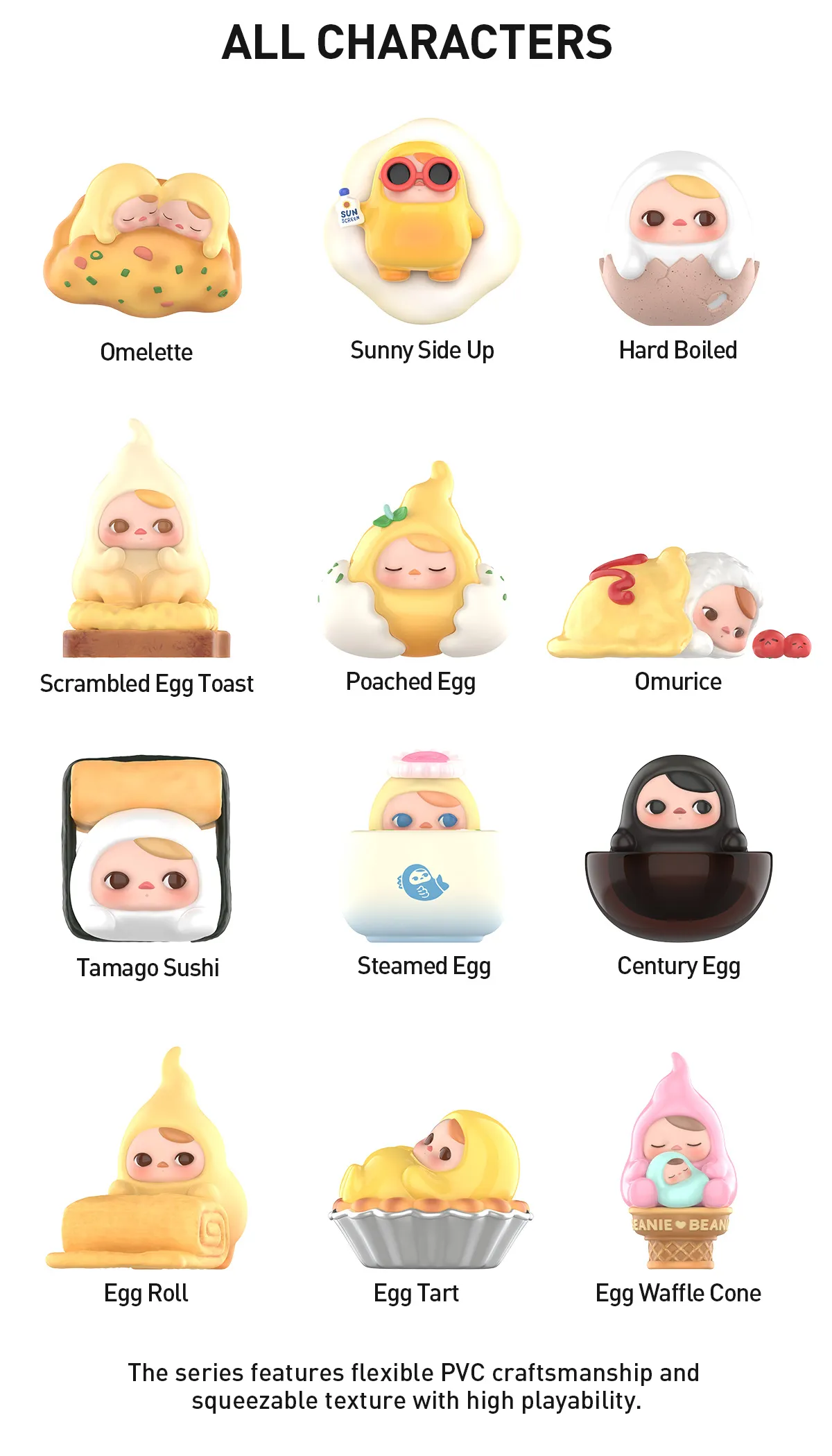 POP MART PUCKY Egg Beanie Series Figures - Image 3