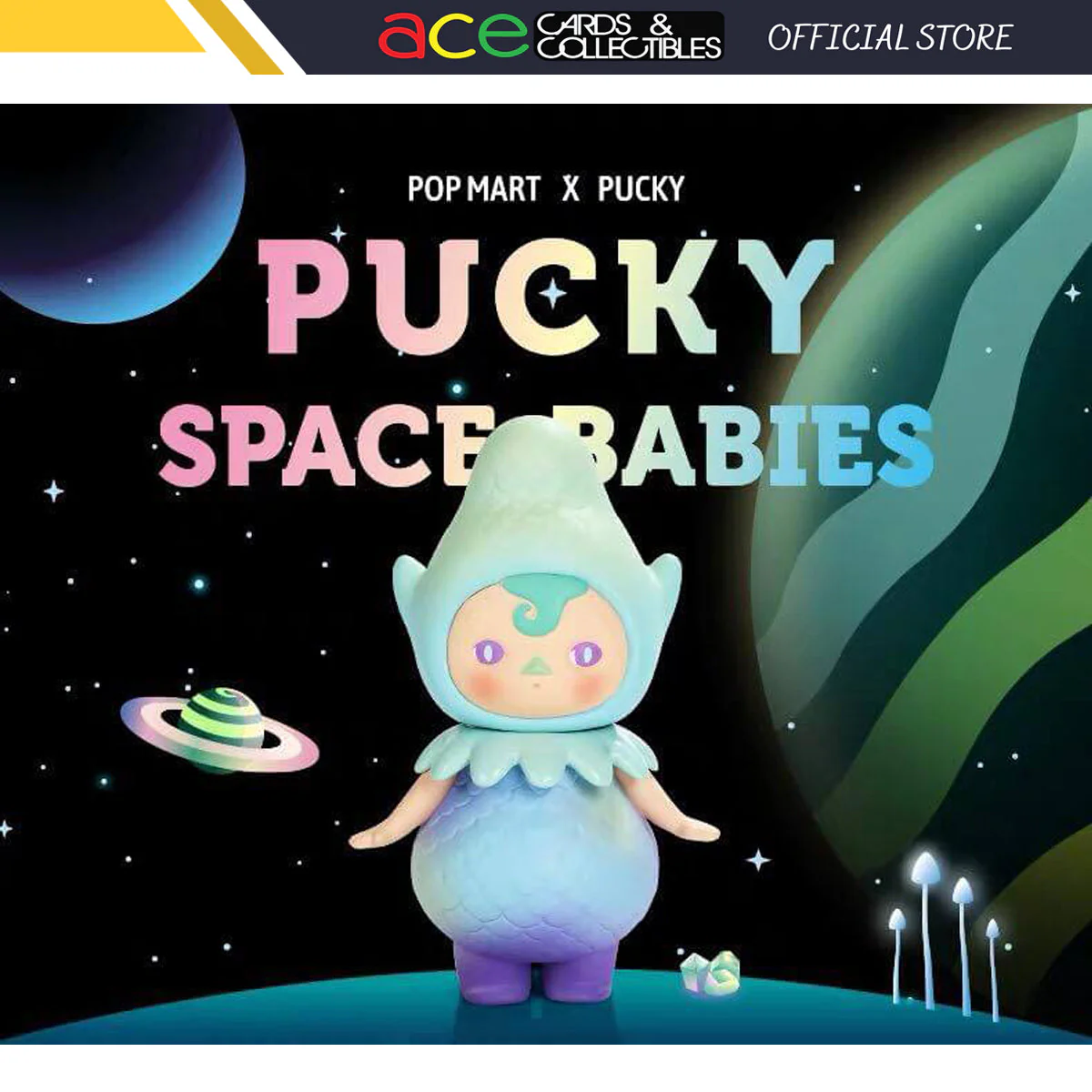 POP MART Pucky Space Babies Series