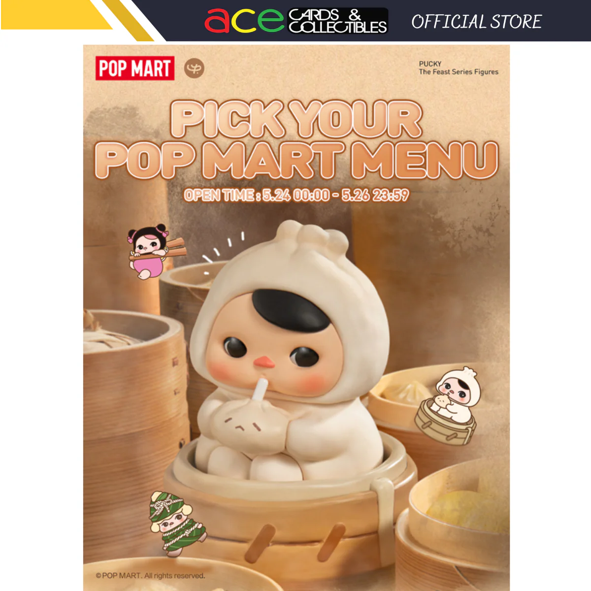POP MART PUCKY The Feast Series