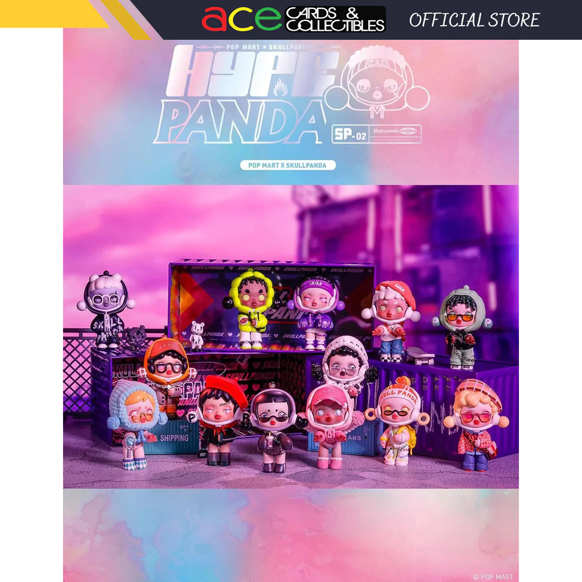 POP MART Skull Panda Hypepanda Series