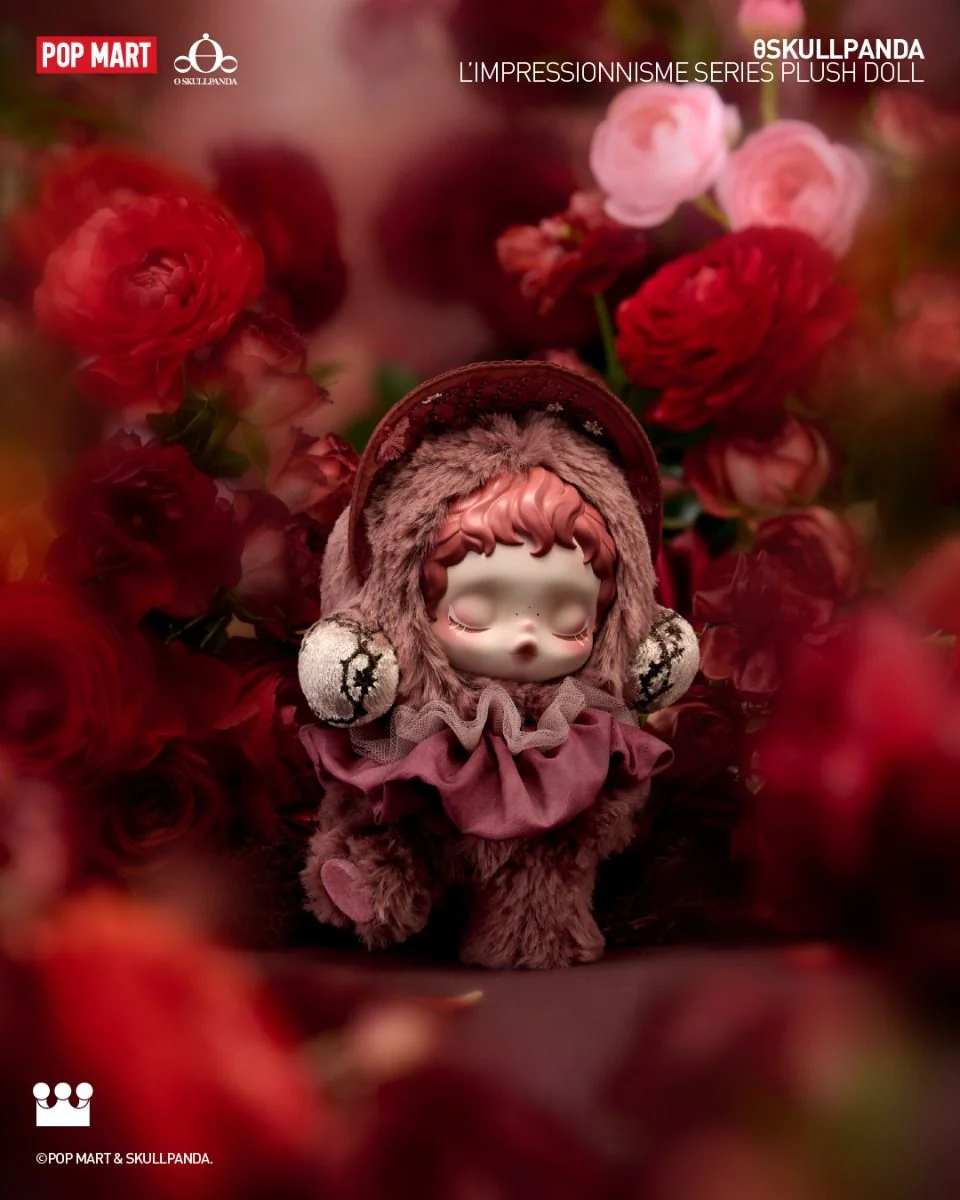 POP MART SKULLPANDA L'impressionnisme Series Plush Doll - Image 13