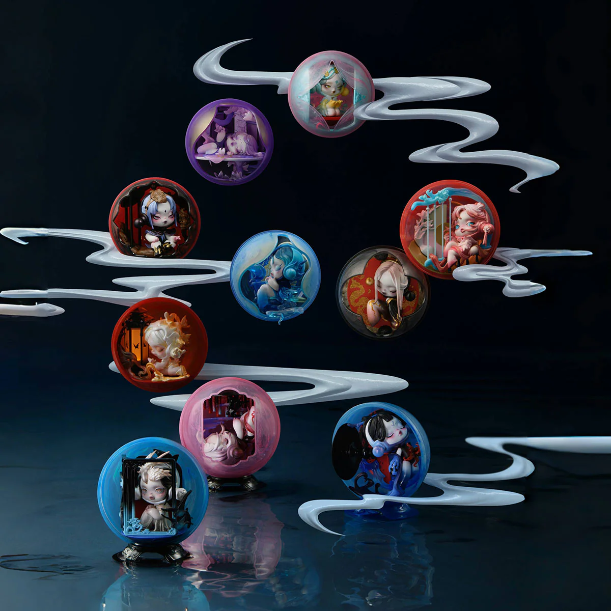 POP MART SKULLPANDA The Mirage Series Figures - Image 2