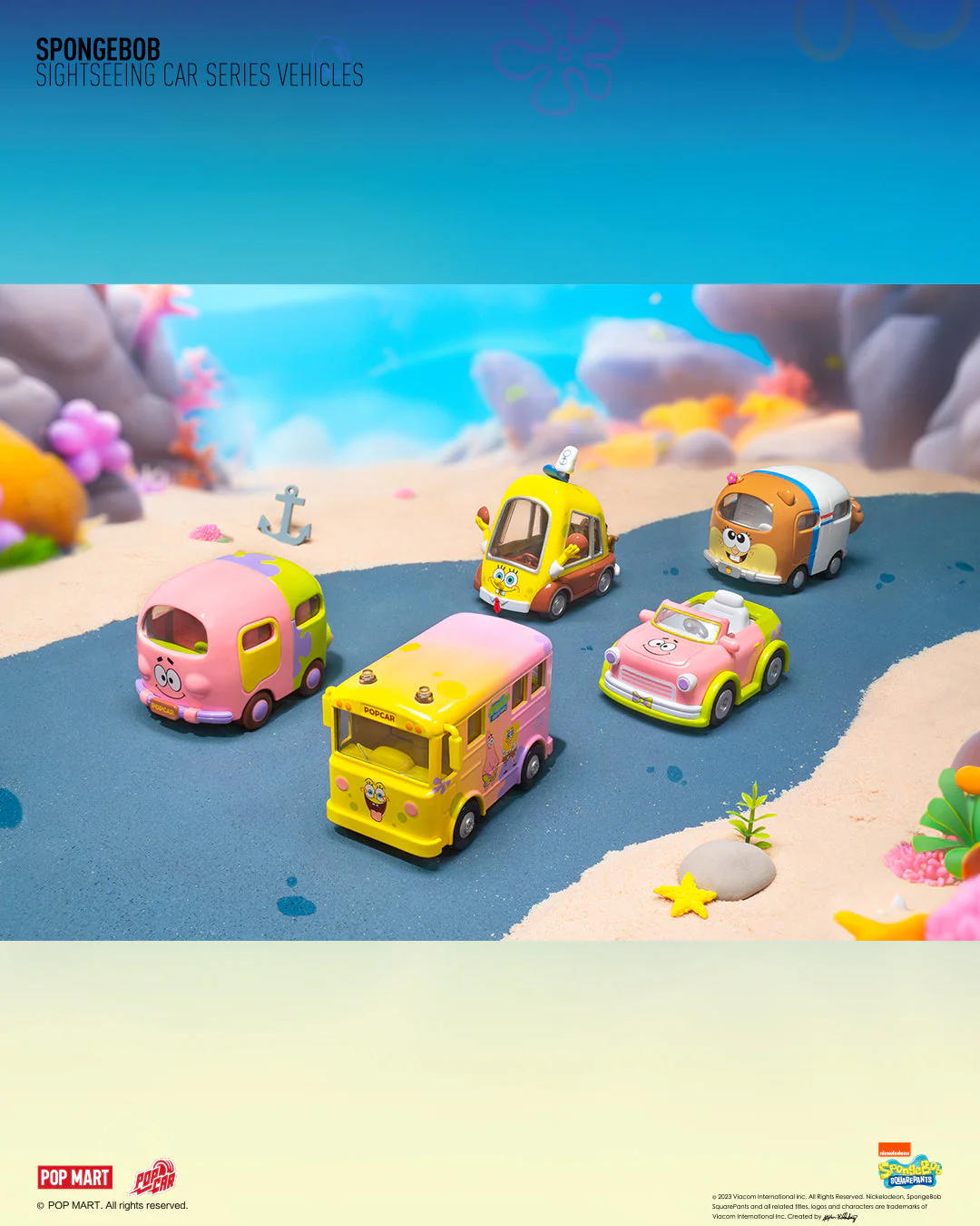 Pop Mart SpongeBob Sightseeing Car Series - Image 13