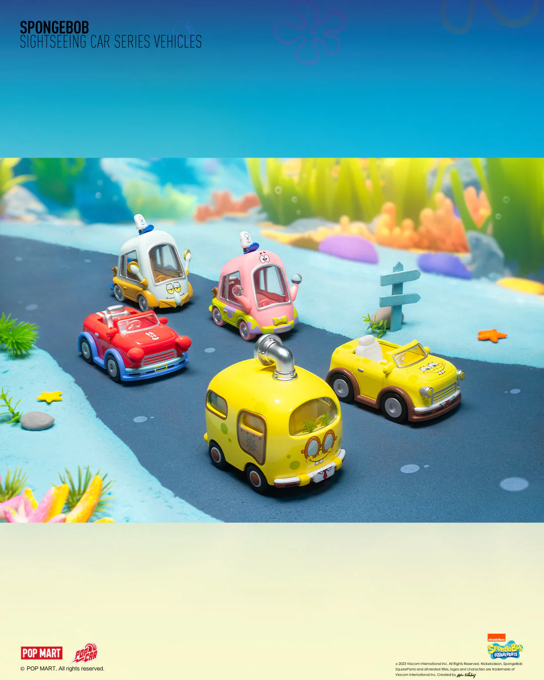 Pop Mart SpongeBob Sightseeing Car Series - Image 14