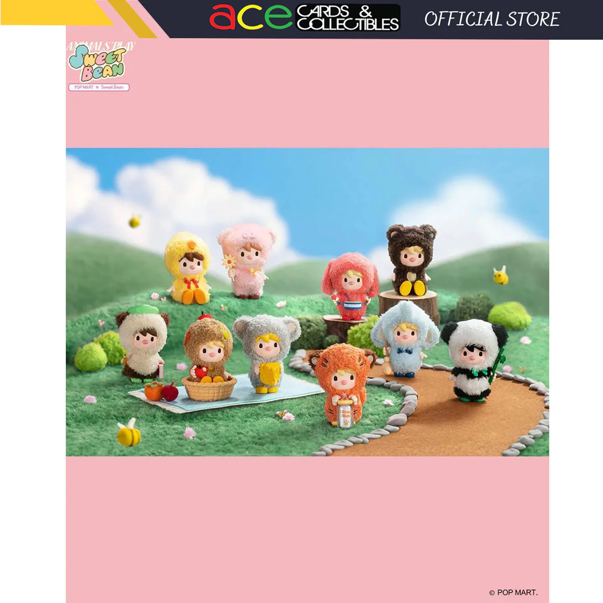 POP MART Sweet Bean Animal's Playing Series