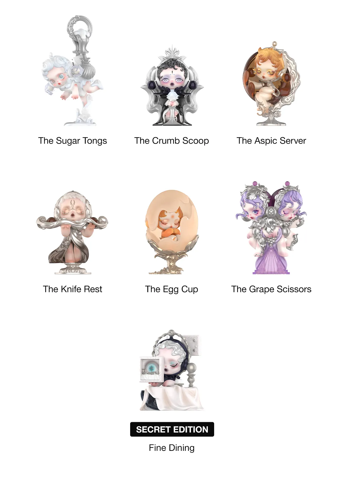 Pop Mart SKULLPANDA The Feast Begins Series Figures - Image 4