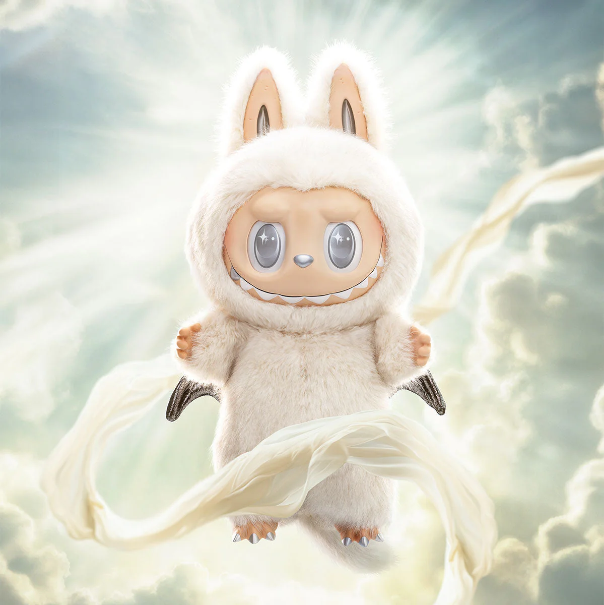 POP MART The Monsters Vinyl Face Doll "Angel In Clouds" - Image 5