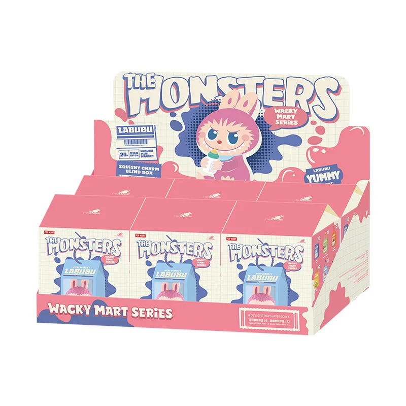 POP MART The Monsters Wacky Mart Series Squishy Charm Blind Box - Image 19