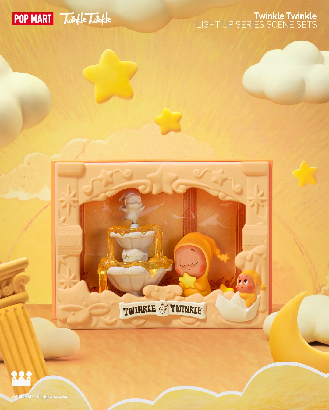 POP MART Twinkle Twinkle Light Up Series Scene Sets - Image 12