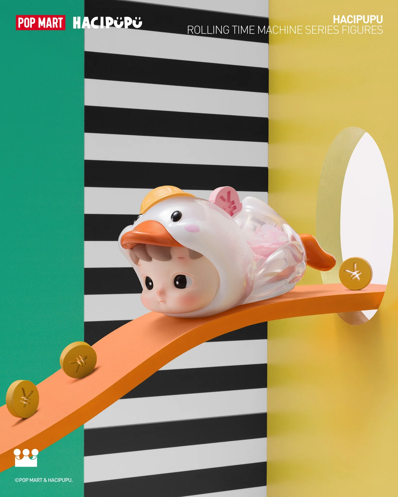 POP MART x HACIPUPU Rolling Time Machine Series Figures - Image 15
