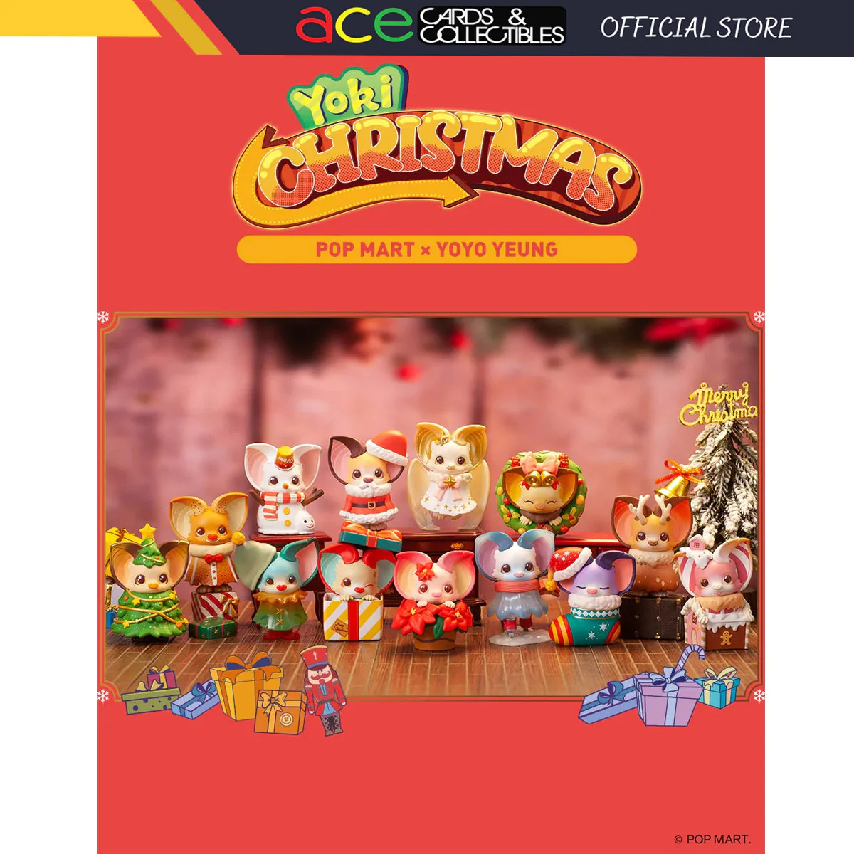 POP MART Yoki Christmas Series