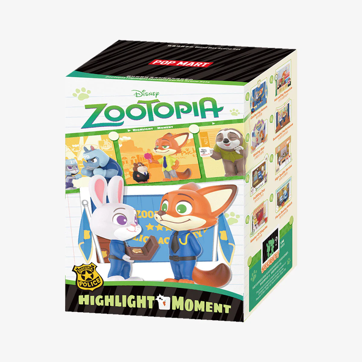 POP MART Zootopia Highlight Moment Series Scene Sets - Image 14