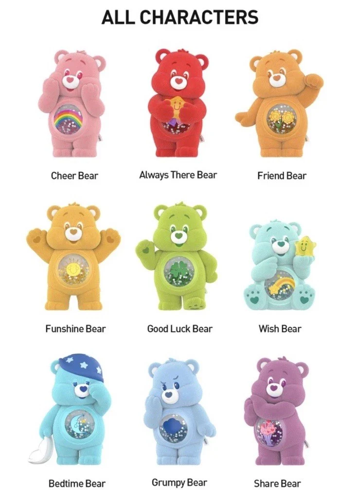 POPMART x Care Bears Colorful Hugs Series Figures - Image 3