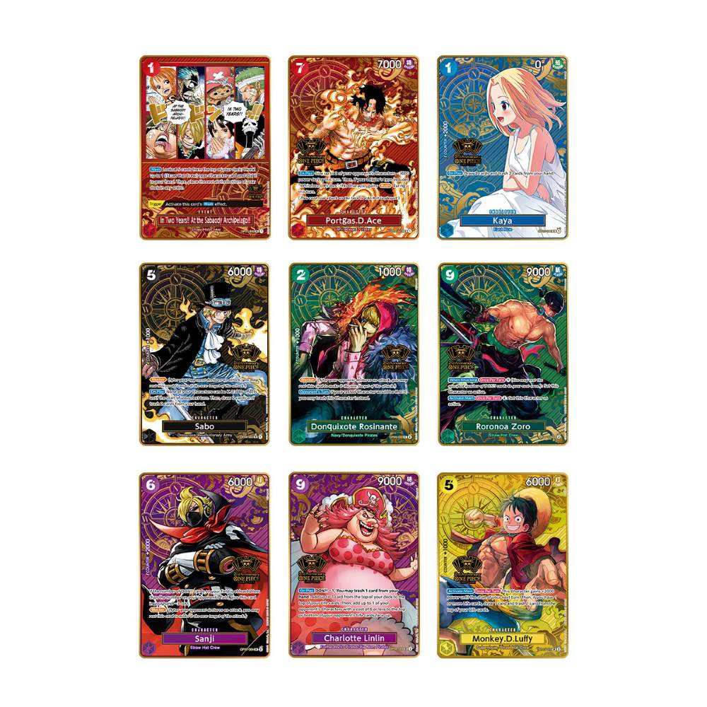One Piece Card Game Box Set - 2nd Anniversary Set (Japanese) - Image 9