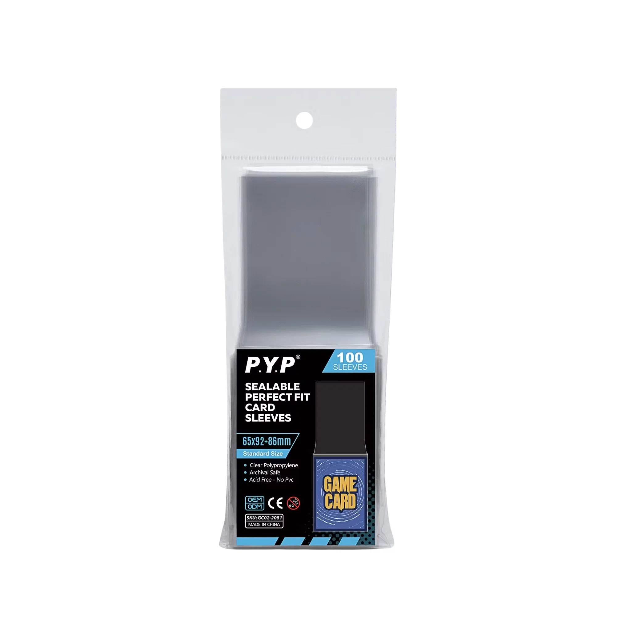 PYP Sealable Perfect Fit Card Sleeves (Standard Size) - Image 2