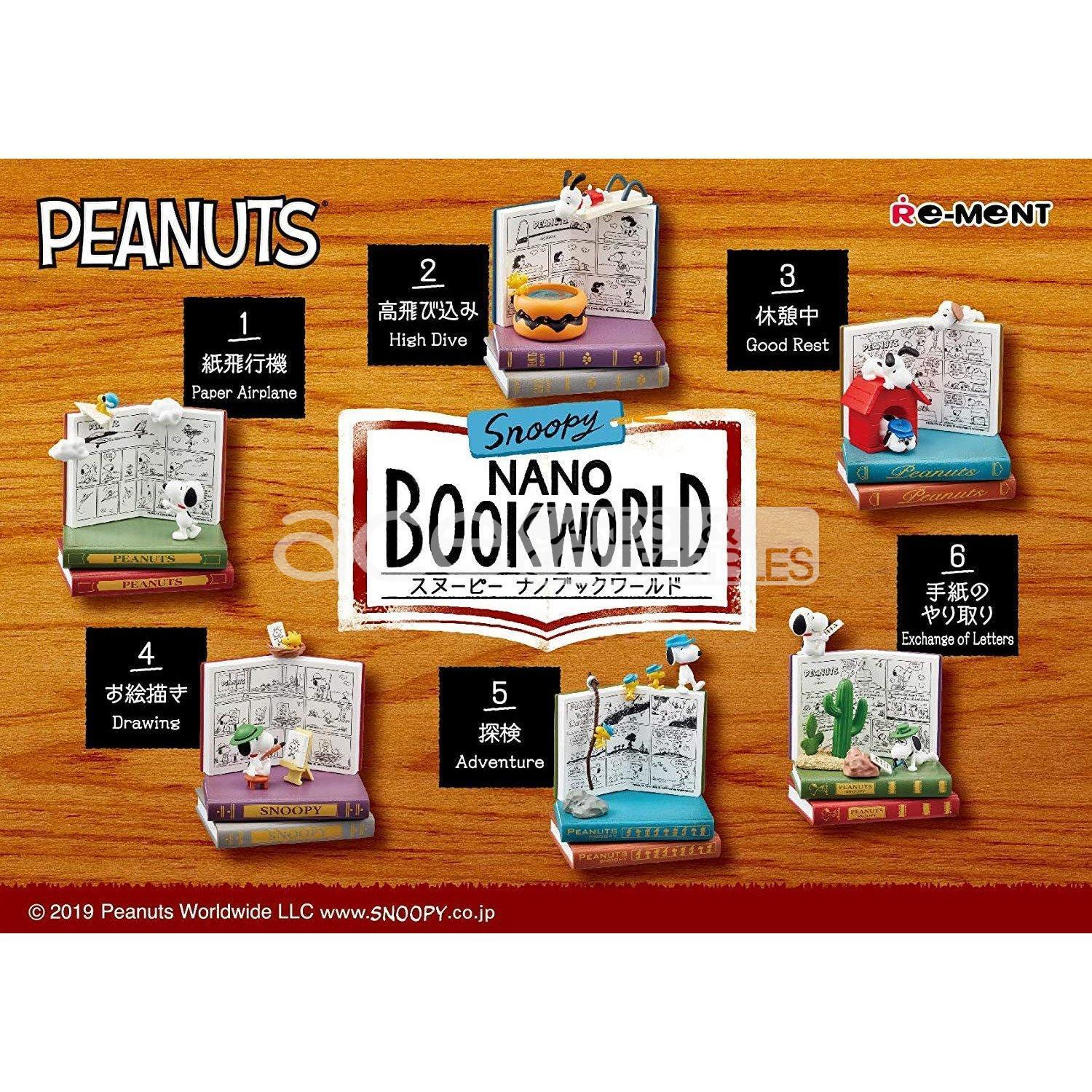 Re-Ment Peanuts Snoopy -Nano Book World- - Image 2