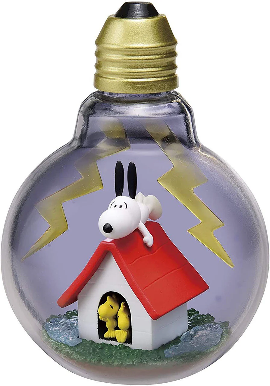 Re-Ment PEANUTS Snoopy Weather Terrarium - Image 6