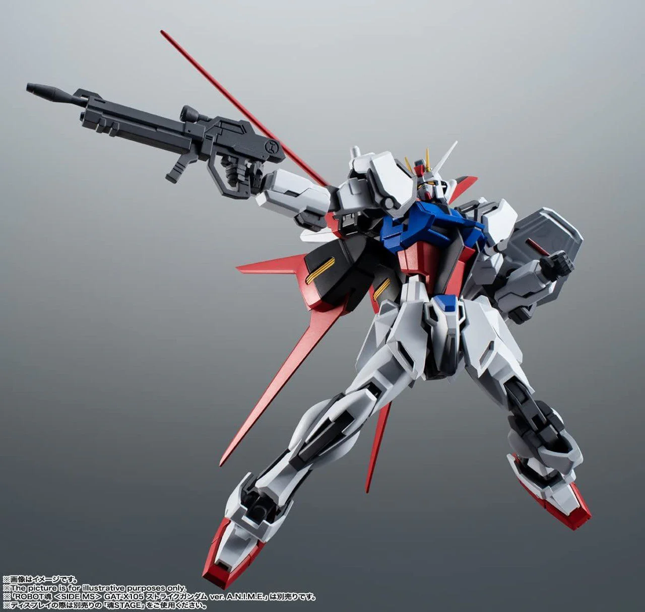 Robot Spirits < Side MS > AQM/E-X01 Aile Striker & Effect Parts Set Ver. A.N.I.M.E. - Image 9