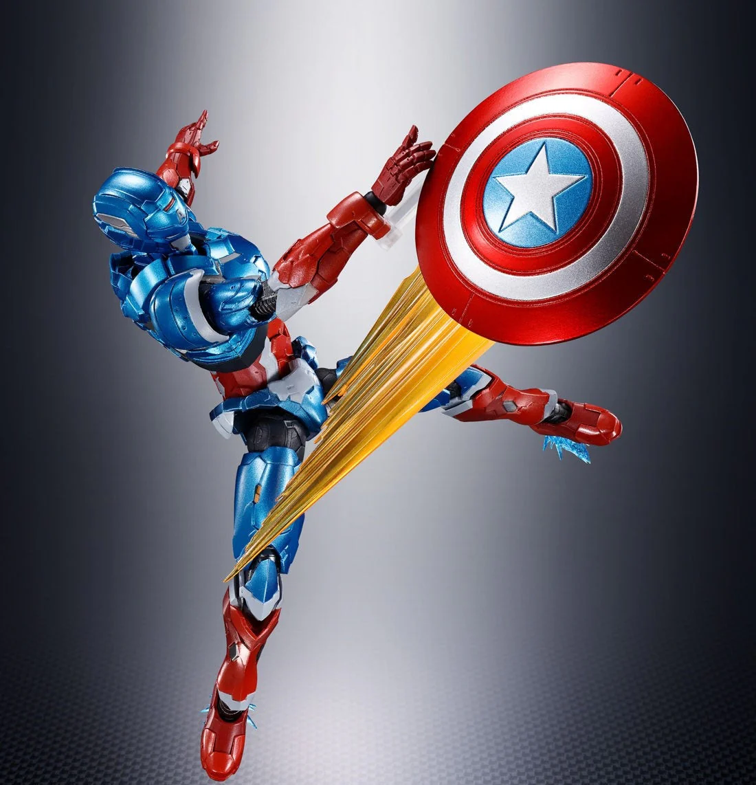 S.H.Figuarts Captain America (Tech-On Avengers) (Completed) - Image 6